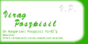 virag poszpisil business card